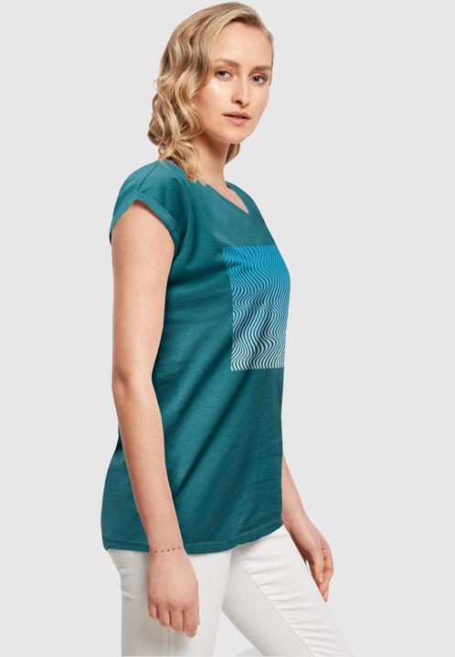 Actual product image Merchcode Ladies Summer - Wavy Pattern T-Shirt - 112601 (M)
