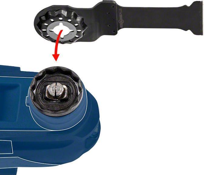 Actual product image Bosch Professional Zubehör EXPERT MultiMax PAIZ 32 APIT blade for multifunction tools, 32 mm, 10 pieces