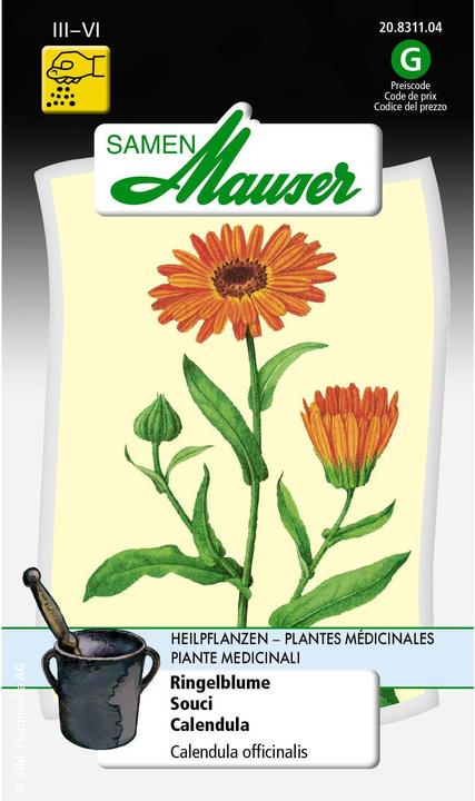 Samen Mauser Ringelblume (Pflanzensamen)