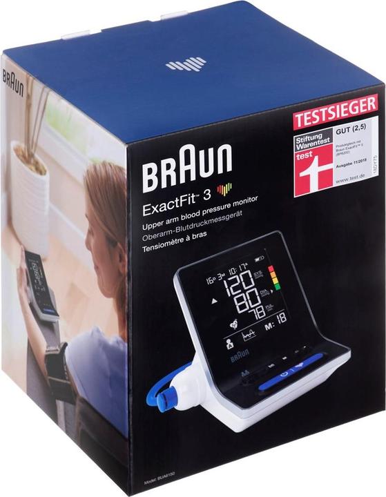 Actual product image Braun ExactFit 3 (Blood pressure monitor upper arm)