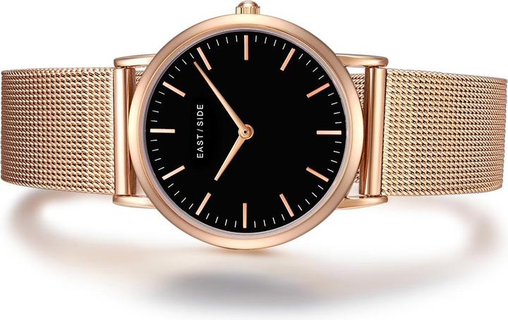 Immagine prodotto Eastside Orologio al quarzo da donna Cassina in acciaio inossidabile oro rosa - 9742 (Orologio da polso analogico, 33 mm)