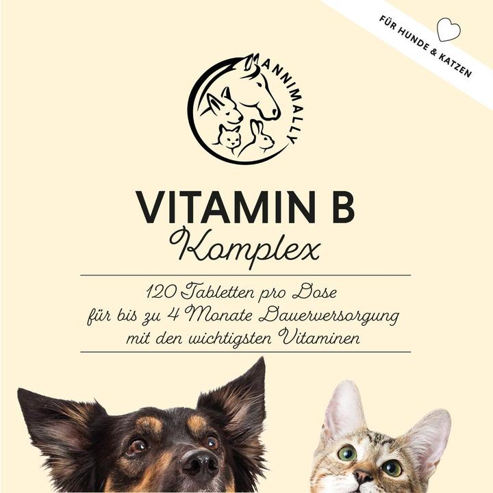 Produktbild Annimally Vitamin B Komplex (Senior, Adult, Junior, 120 Stk., 64 g)