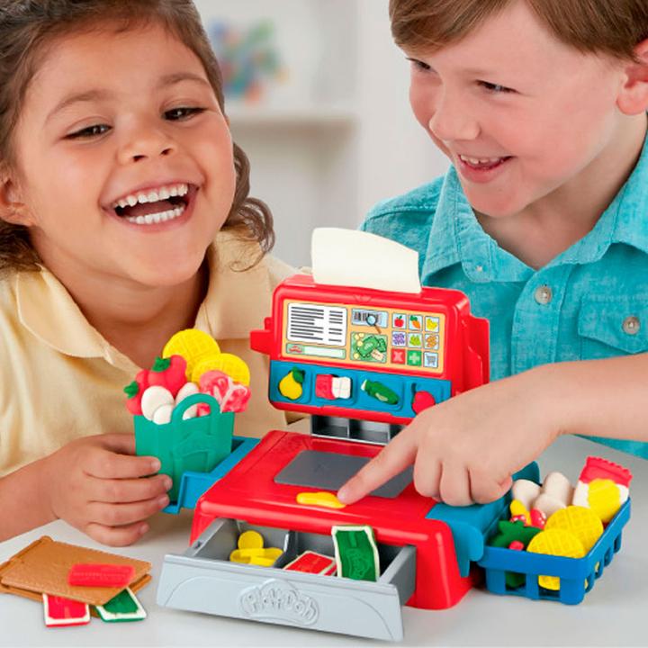 Actual product image Play-Doh supermarket checkout