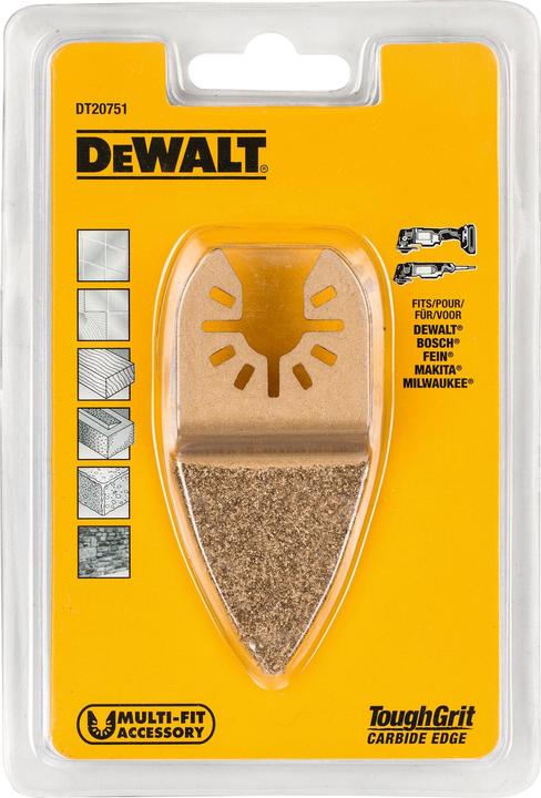 Actual product image DeWalt MultiTool Carbide (25A)