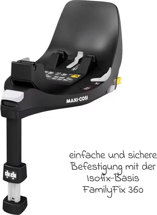 Actual product image Maxi-Cosi Babyschalen 3in1 Babyschale & Reboarder-Set FamilyFix (Reboarder, ECE R129/i-Size Standard)