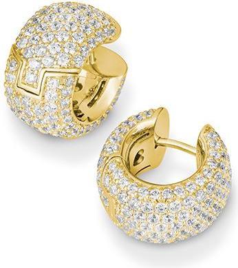 Breuning OHRSCHMUCK - BRILL. 4,97 Ct. G/if (750/18 K Gold)