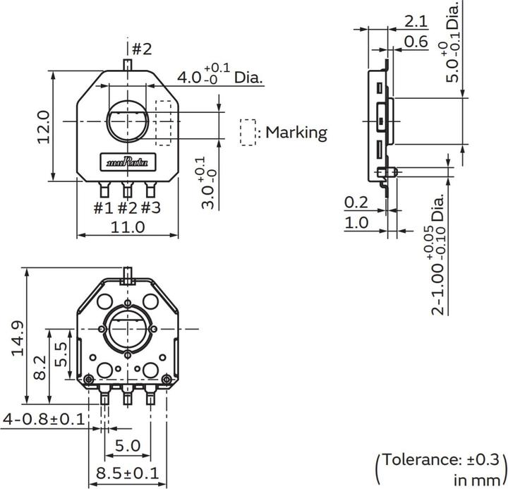 Actual product image Purecrea Angle Sensor Module SV01A
