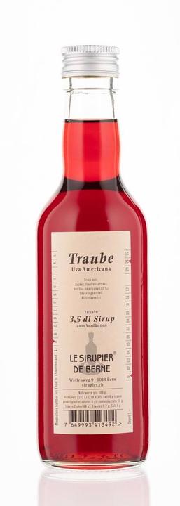 Produktbild Sirupier de Berne Traube Sirup 35 cl Le Fl.Depot Fr. 1.-