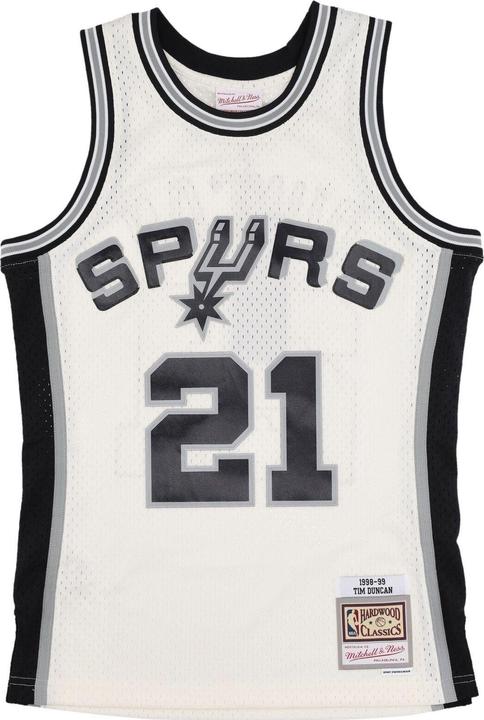 Immagine prodotto Mitchell & Ness Maglia Swingman San Antonio Spurs OFF-WHITE Tim Duncan - S (S)