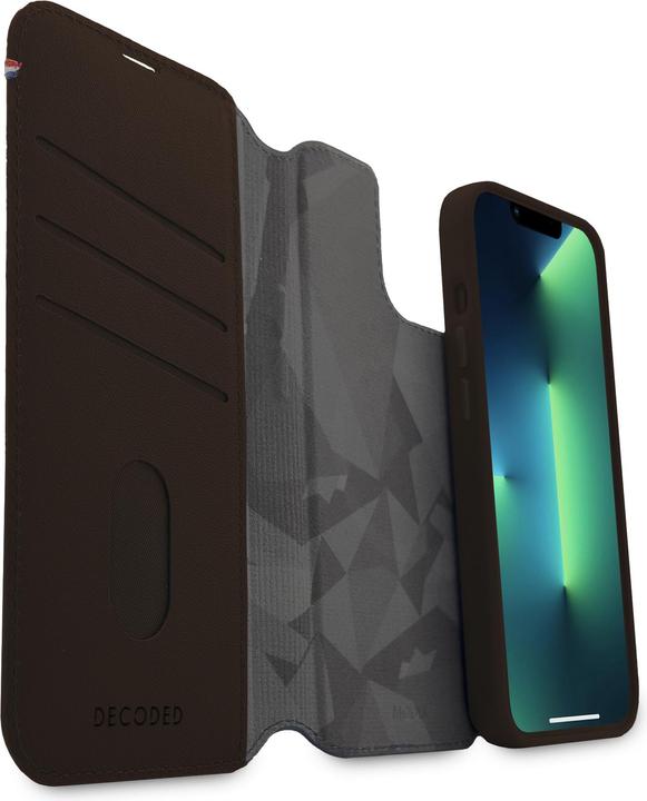 Actual product image Decoded Leather MagSafe Modu Wallet (Apple iPhone 14 Plus)