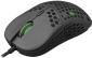 Actual product image White Shark Ultra light Gaming mouse eShark Naginata Black, 60g, Pixart PMW3389 sensor, with RGB backlight (Cable)