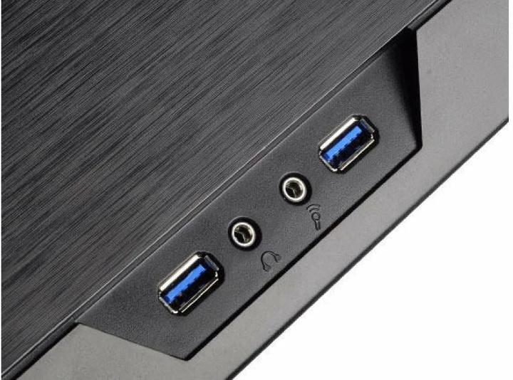 Actual product image Silverstone Sst-Gd09b (mATX, ATX)