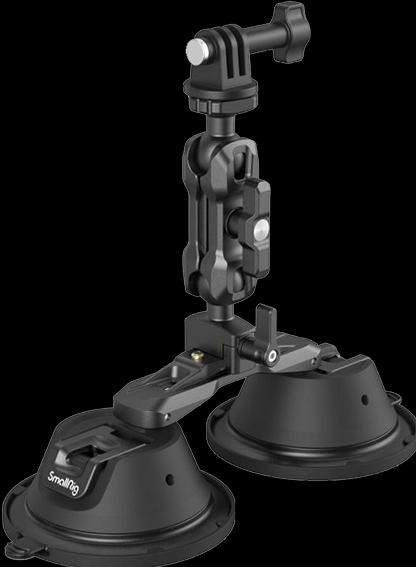 Produktbild SmallRig Halterung Port. Dual Suction Cam Mount SC-2K (Diverses Video Zubehör)