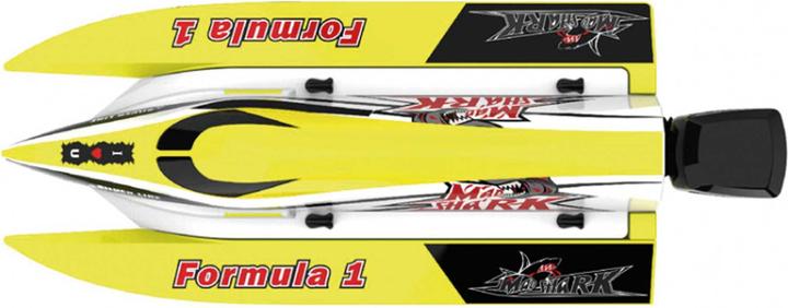 Actual product image Joysway Mad Shark F1 V3 2.4G RTR Brushed Yellow