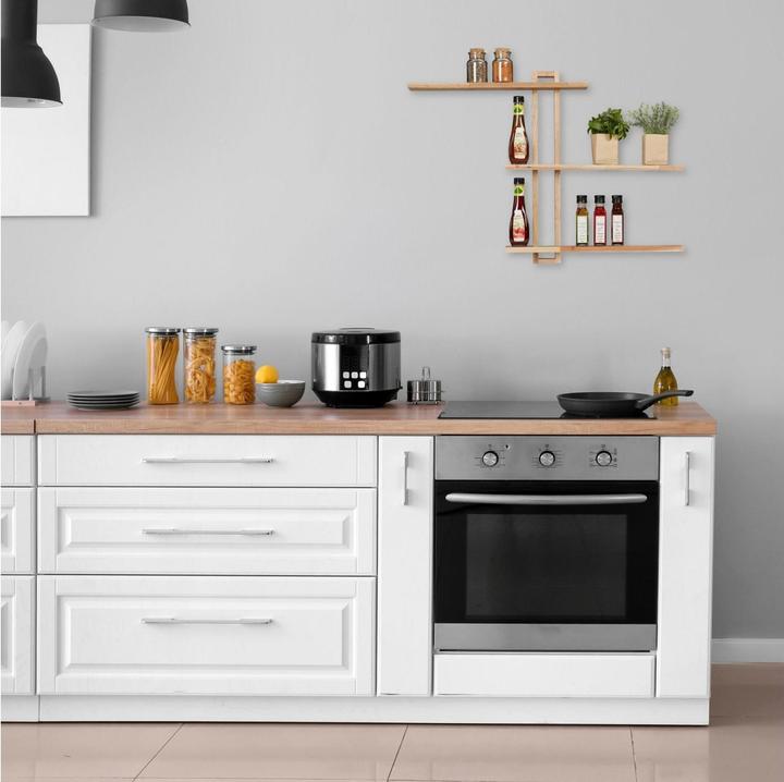 Actual product image Relaxdays floating shelf (80 x 9 x 56 cm)