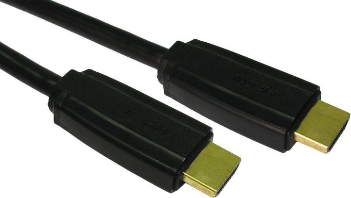 Actual product image Cables Direct 1M V1.4 HDMI M-M CABLE BL+GOLD CONNS (1 m, HDMI)