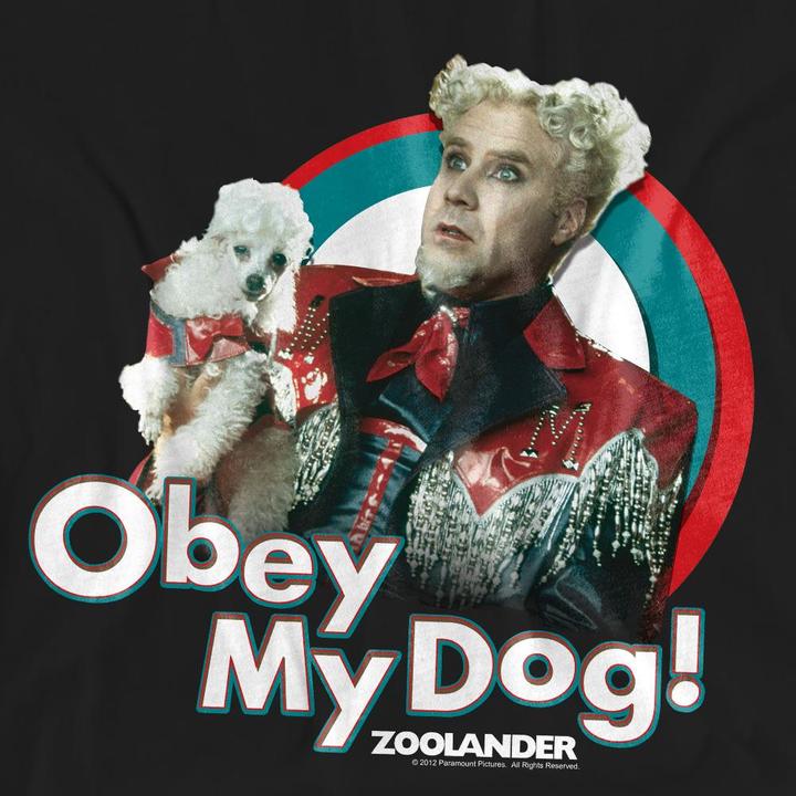 Produktbild Zoolander Obey My Dog TShirt (L)