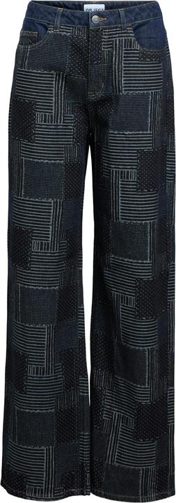 Actual product image Object Patchwork Wide Fit Jeans (S)