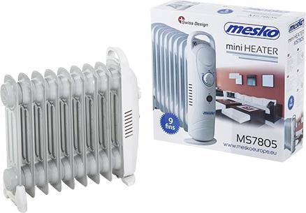 Produktbild Mesko MS7805 Elektrische Raumheizung Indoor ÖlHeizlüfter (1000 W)
