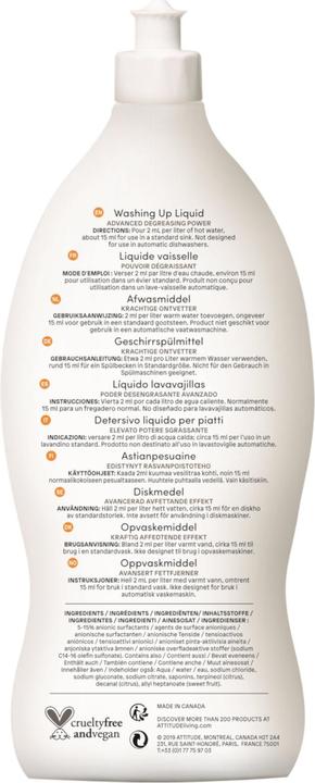 Actual product image Attitude Nature+ (Liquid)