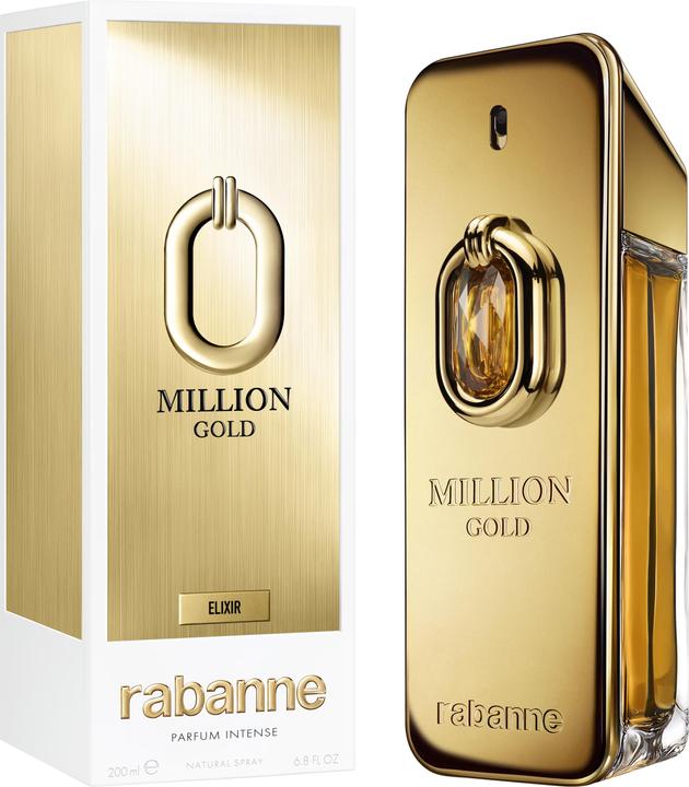 Actual product image Paco Rabanne Million Gold Elixir Parfum Intense (Eau de parfum, 200 ml)