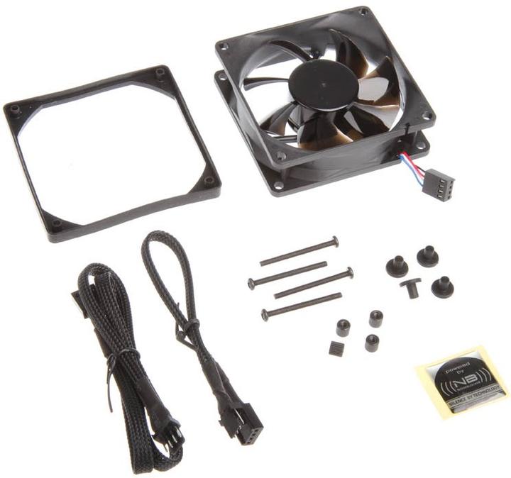 Actual product image Noiseblocker NB-BlacksilentPRO P-P (80 mm, 1 x)