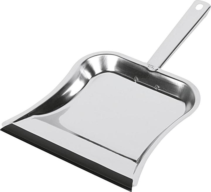Actual product image Turk Dustpan Lady with Filler Handle and Lip Stainless Steel (1 pcs.)
