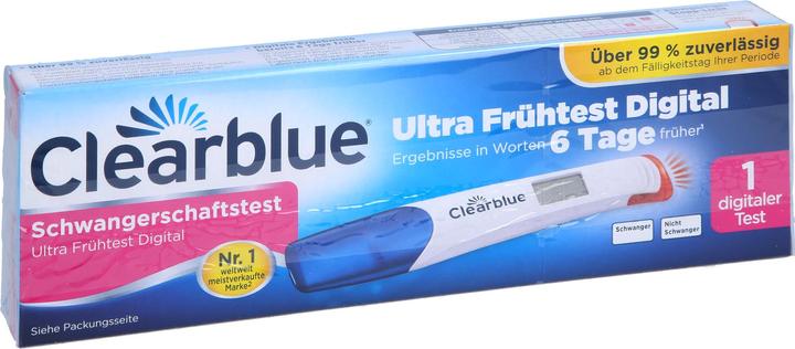 Actual product image Clearblue Pregnancy test (1 x)