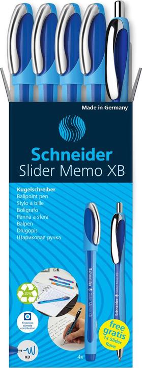 Actual product image Schneider Kugelschreiber (Blue, Black, 4 x)