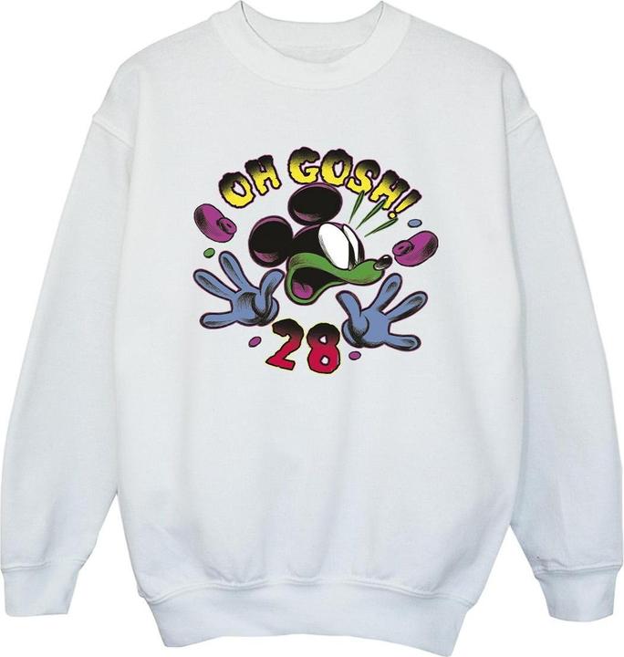 Disney Mickey Mouse Oh Gosh Pop Art Sweatshirt Mädchen