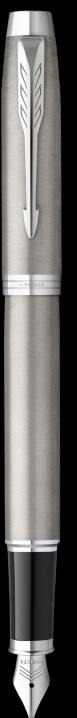 Produktbild Parker Füller IM Brushed Metal C.C. M (Black, Stainless Steel, 1 x)