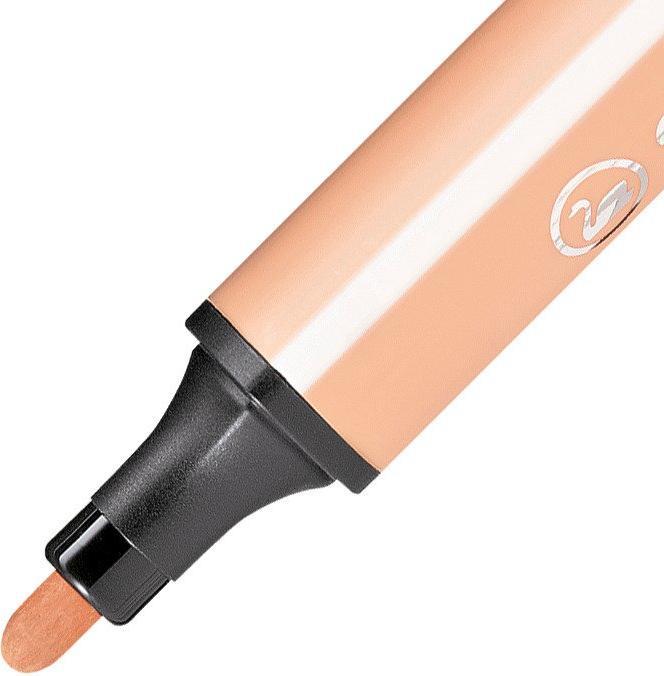 Actual product image STABILO Trio Scribbi Spring-loaded triangular felt-tip pen (Red, 1 x)
