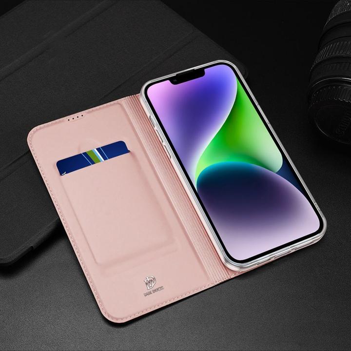 Produktbild Dux Ducis Skin Pro Wallet Case for iPhone 15 Plus - Black (Apple iPhone 15 Plus)