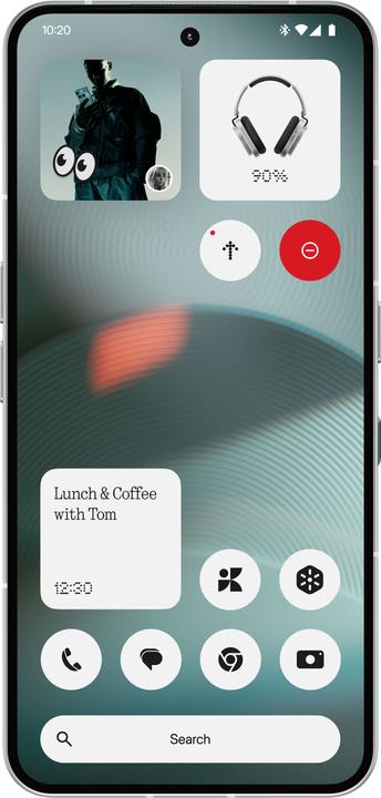 Actual product image Nothing Nothing Phone (3) (256 GB, White, 6.67", Dual SIM, 50 Mpx, 5G)