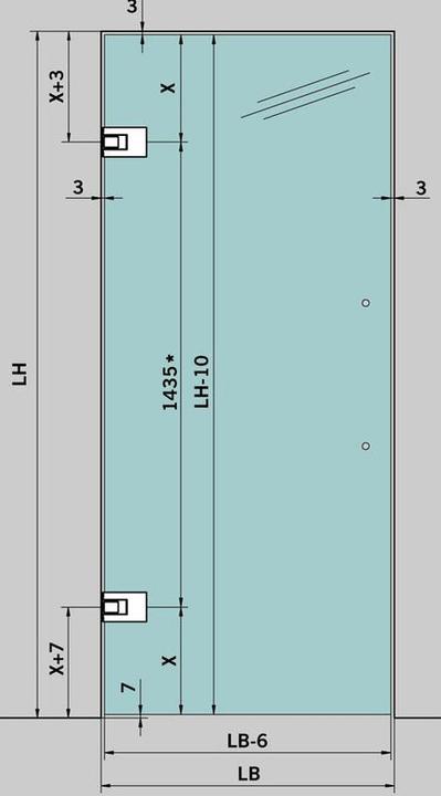 Productafbeelding Dormakaba Draaideurscharnieren TENSOR