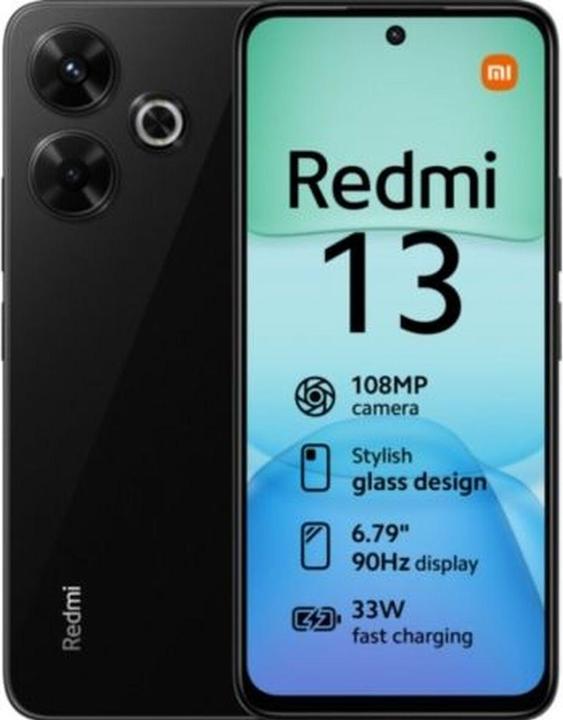 Produktbild Xiaomi Redmi 13 (128 GB, Schwarz, 6.79", Dual SIM, 4G)