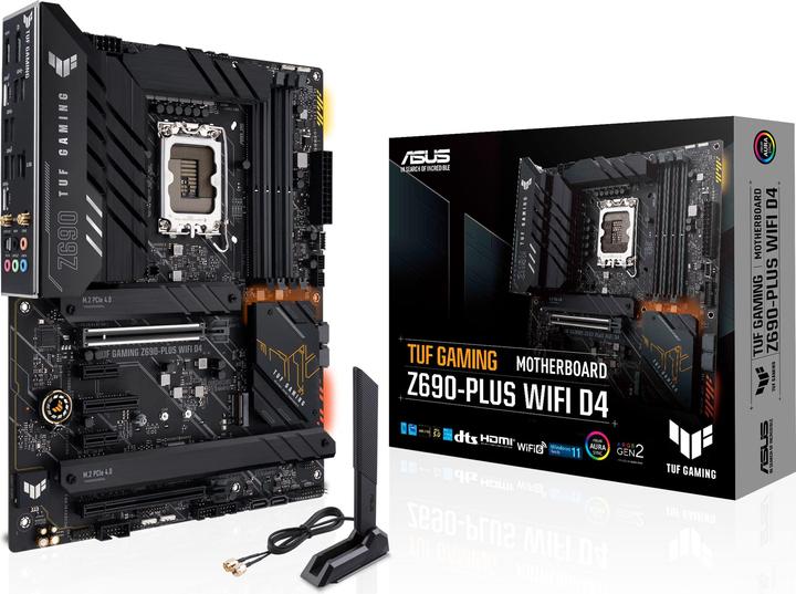 ASUS TUF Gaming Z690-Plus Wifi (LGA 1700, Intel Z690 (DDR4), ATX)