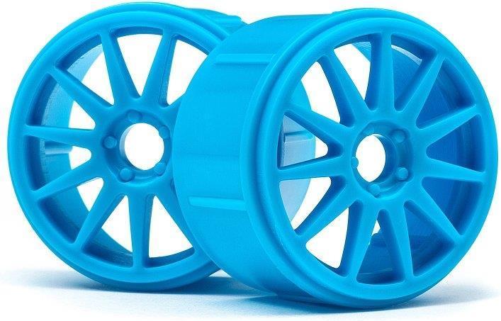 Produktbild HPI Speedline Corse Turini Wheels 17mm Cyan (4pcs)