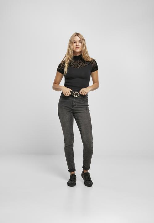 Image du produit Urban Classics Jeans skinny taille haute pour femmes (W27/L30)