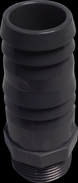 Produktbild VDL Schlauchtülle PVC-U 3/8" x 16 mm Aussengewinde x Schlauchtülle Grau
