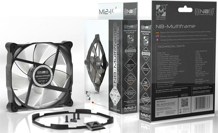 Produktbild Noiseblocker Multiframe S-Series M12-PS (120 mm, 1 x)