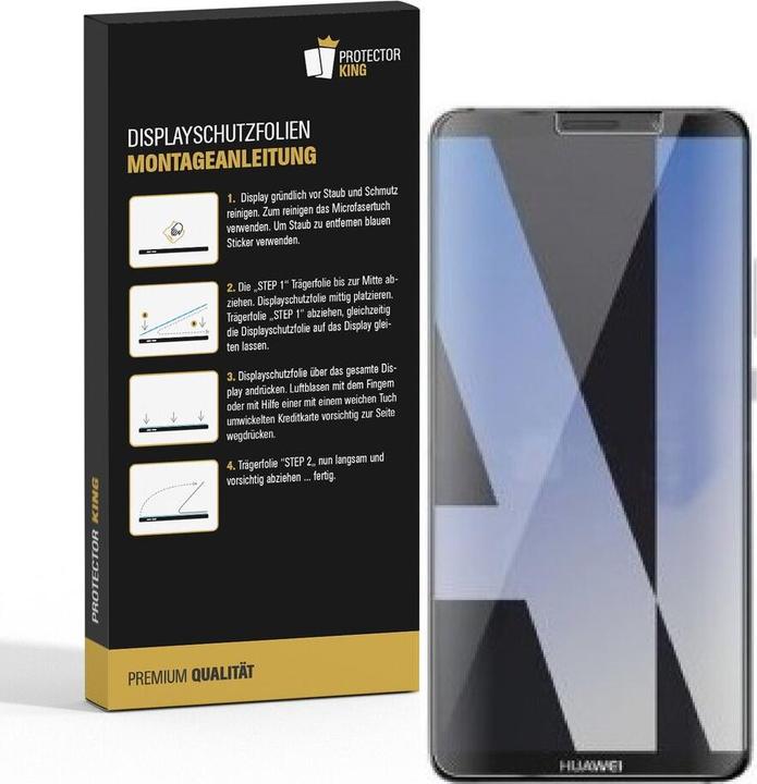 Actual product image Protectorking 6x Premium screen protector matt anti-reflective (6 Piece, Mate 10)