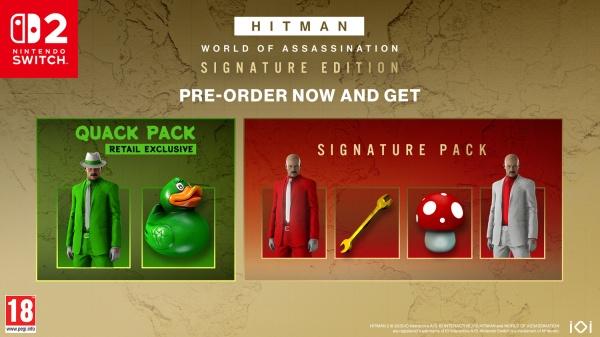 Image du produit IOI HITMAN World of Assassination - Signature Edition (Switch 2, DE)
