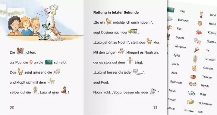 Productafbeelding Ravensburger Leserabe - Vor-Lesestufe: Lala, das labernde Lama (Duits, Alexandra Fischer-Hunold, 2023)