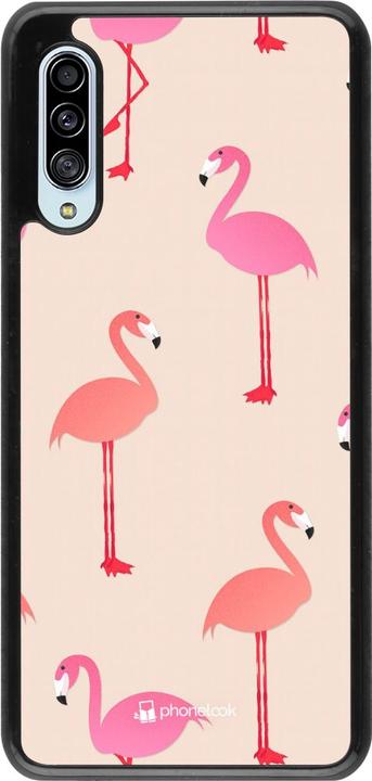 Actual product image PhoneLook Cover Pink Flamingos Pattern (Samsung Galaxy A90 5G)