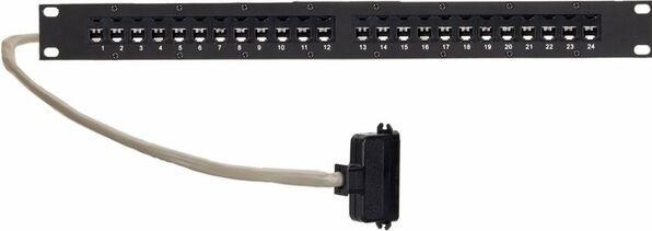 Image du produit Audiocodes MP-524 Patch Panel for connecting FXS analog equipment to the MP-524)