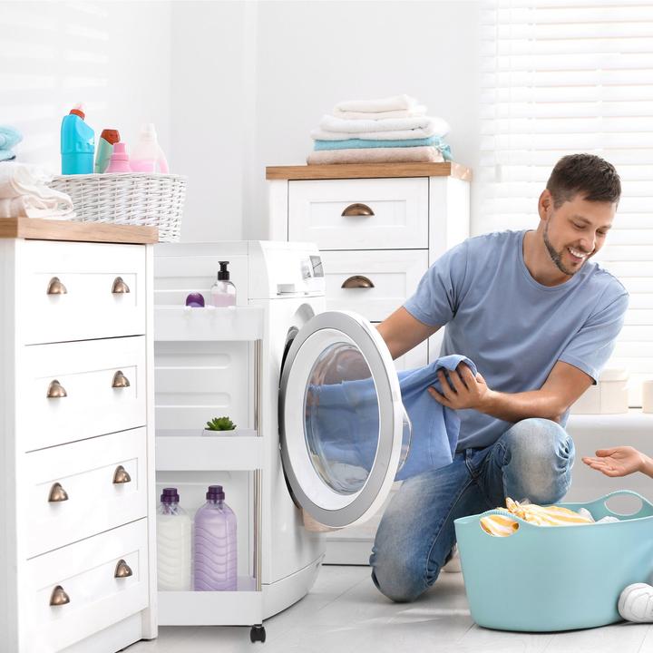 Actual product image Relaxdays Mobiletto salvaspazio