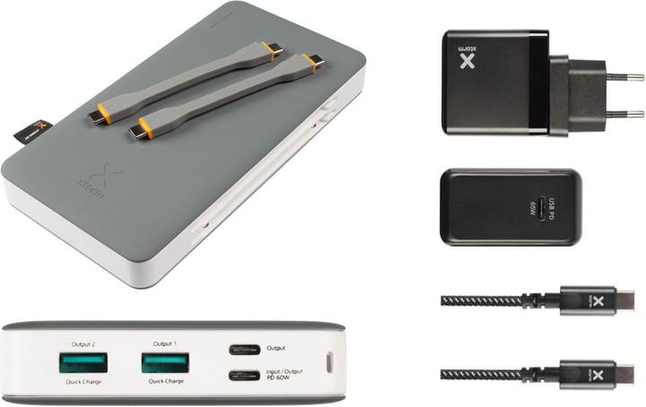 Actual product image Xtorm XB3 Powerbank + Travel Charger Set
