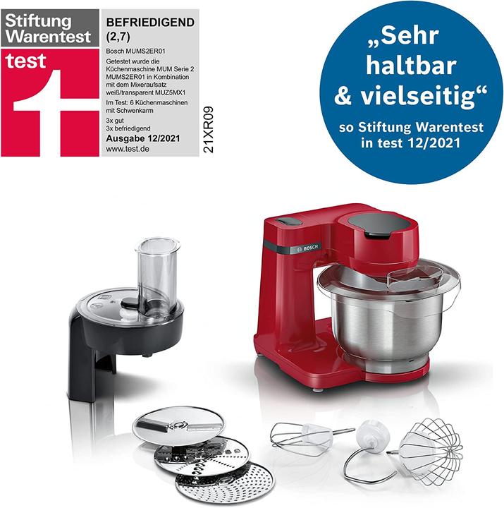 Image du produit Bosch Hausgeräte Série 2 MUMS2ER01 (700 W)