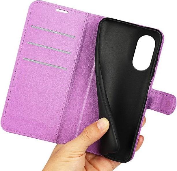 Actual product image MU Classic Litchi Leather Bookcover Series (Sony Xperia 5 V)